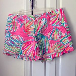 Lilly Pullitzer Buttercup Shorts SZ 12